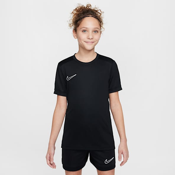 Top T shirt e magliette nere per bambina e ragazza. Nike IT